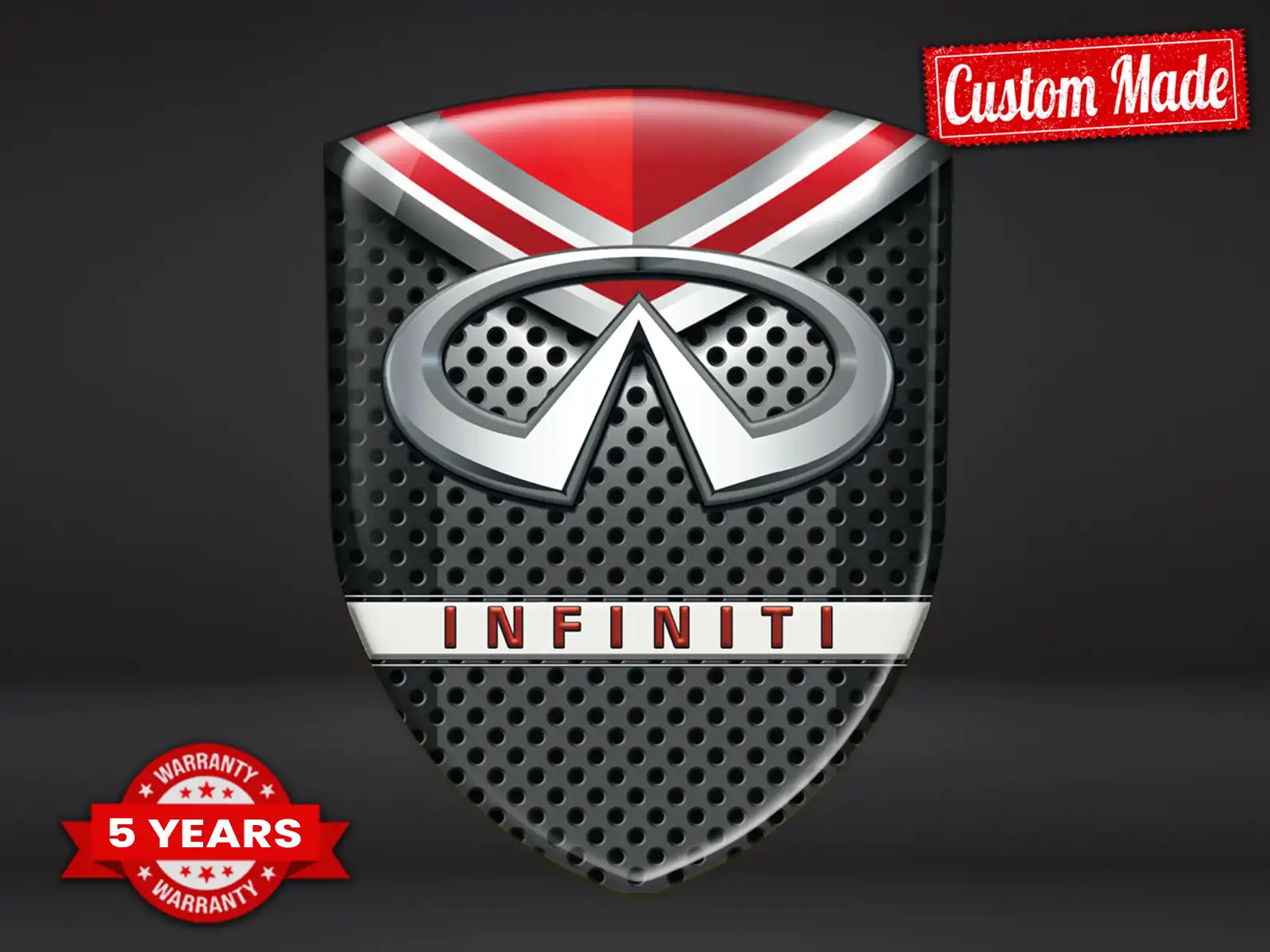 Infiniti Vinilos Ventana Coche Deporte Personalizable Resistente